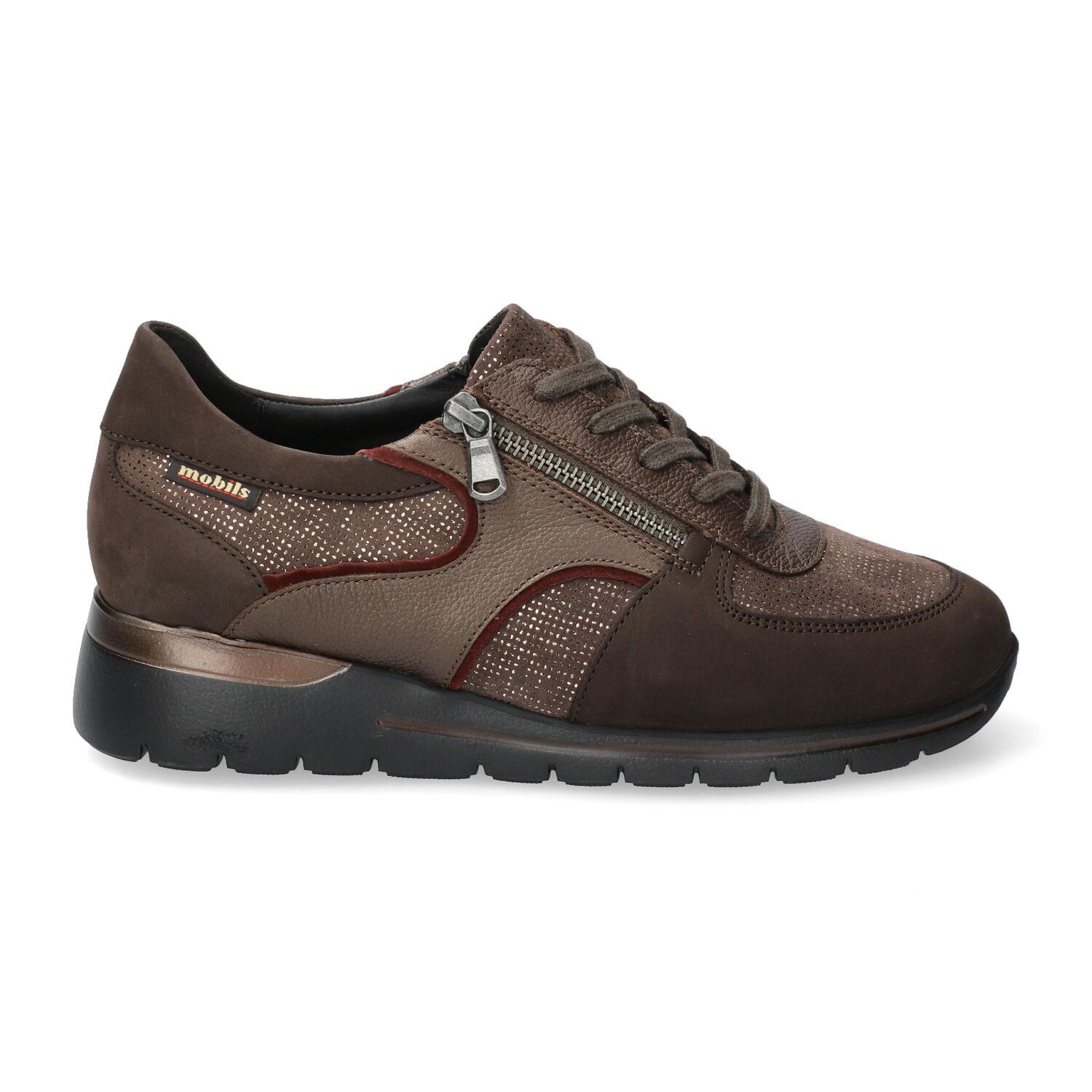lacets femme modèle Esra chene fonce - Mephisto